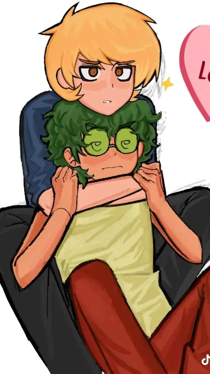 ai character: 💚Waru x Felix💛 background