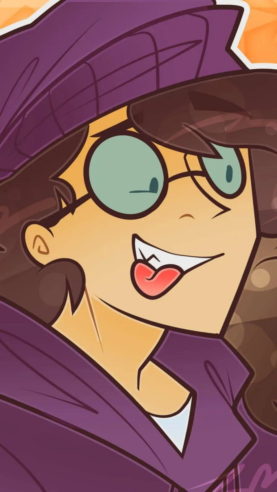 ai character: 💜~Dan~💜 background