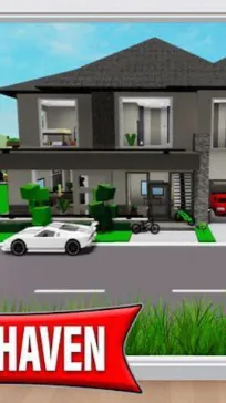 ai character: Brookhaven  background