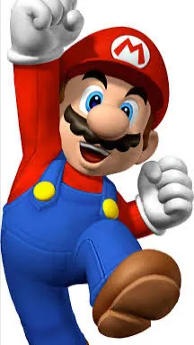 ai character: Mario background