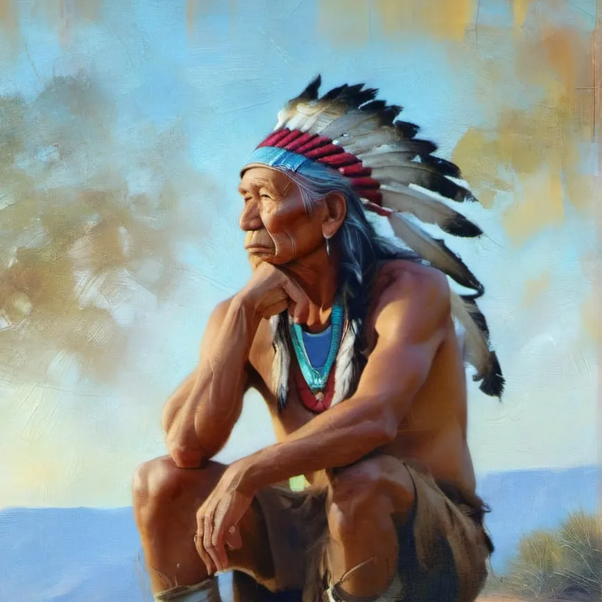 chat with ai character: sitting baer