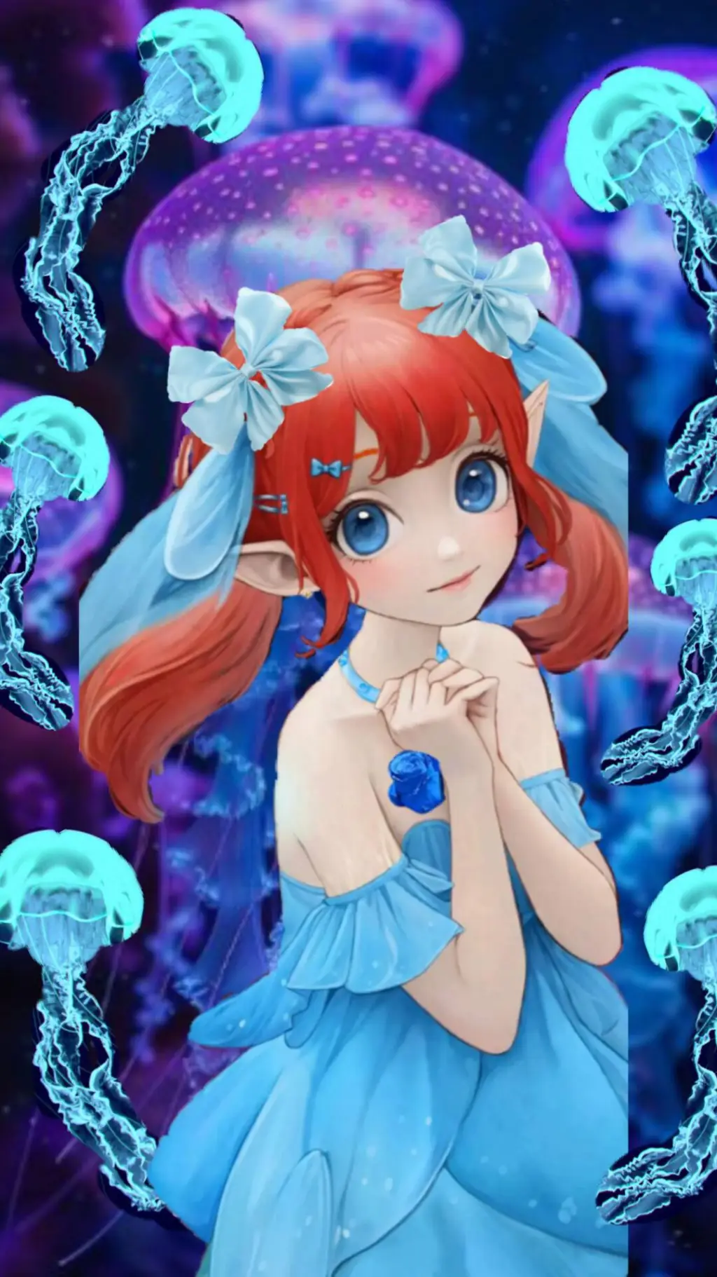 ai character: Danielle clover 💖💖 background