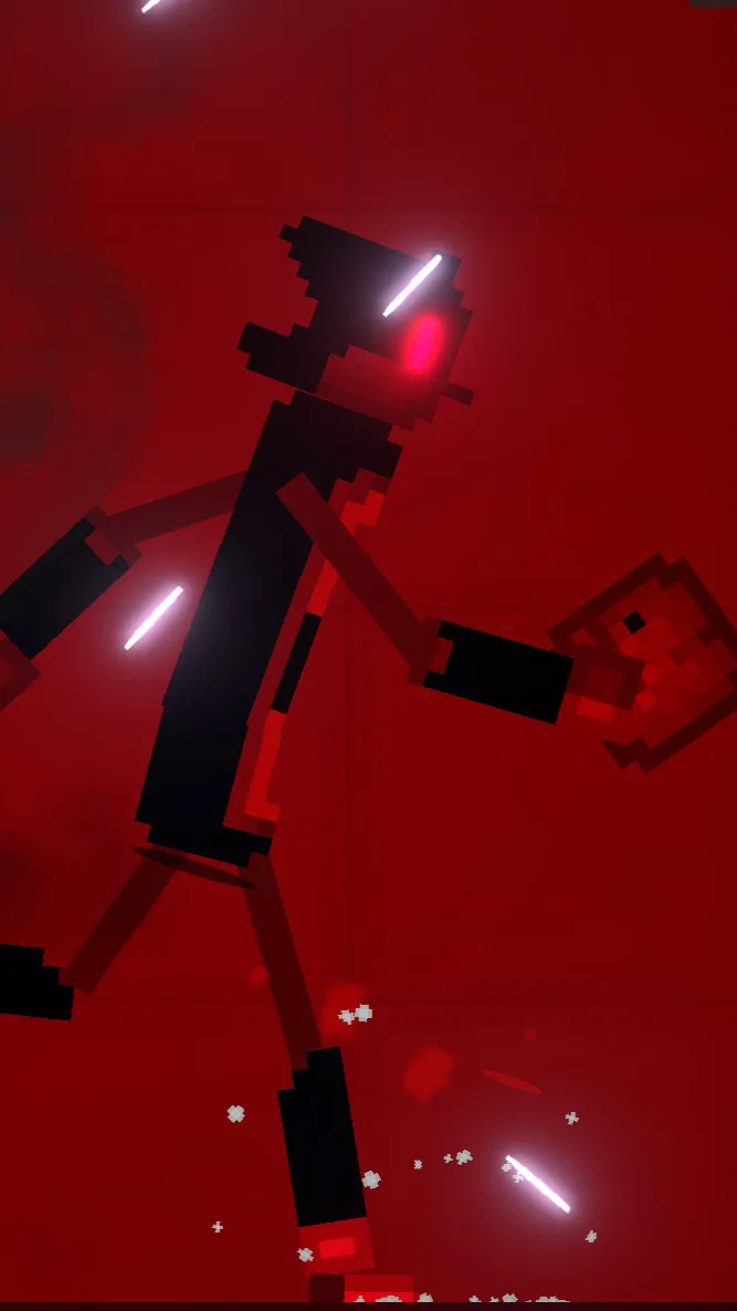 ai character: Evil metal sonic background