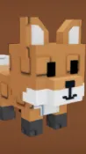 ai character: Red fox background