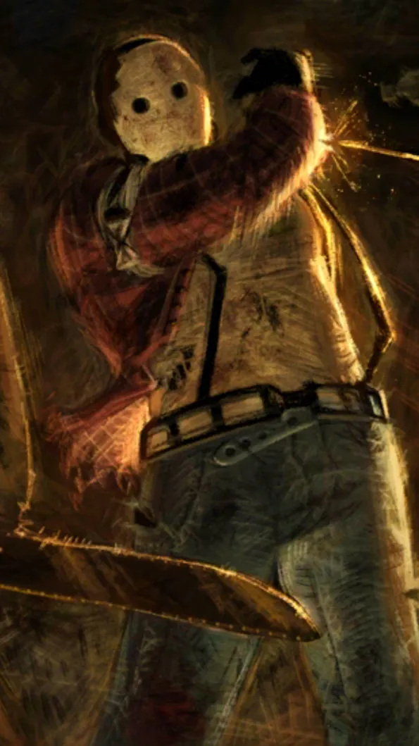 ai character: Chains background