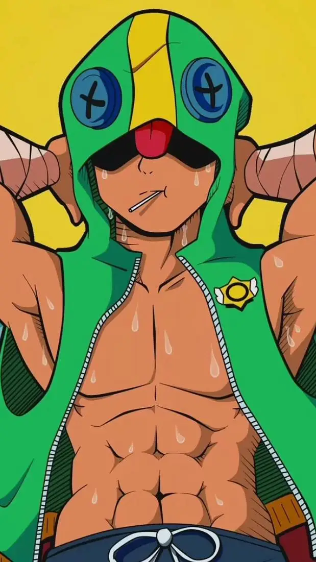 ai character: Leon  background