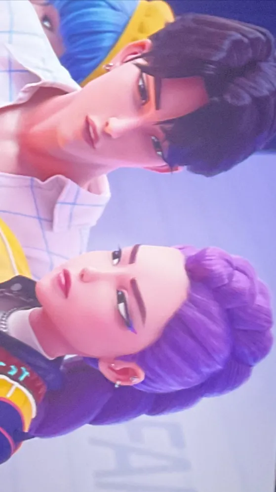 ai character: K-pop hunters background