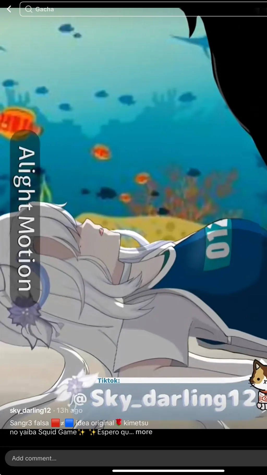 ai character: KNY x keys vs kniv background