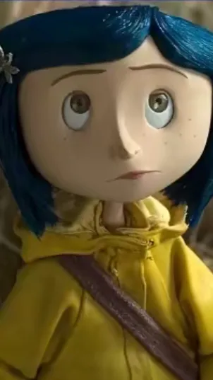 ai character: Coraline background