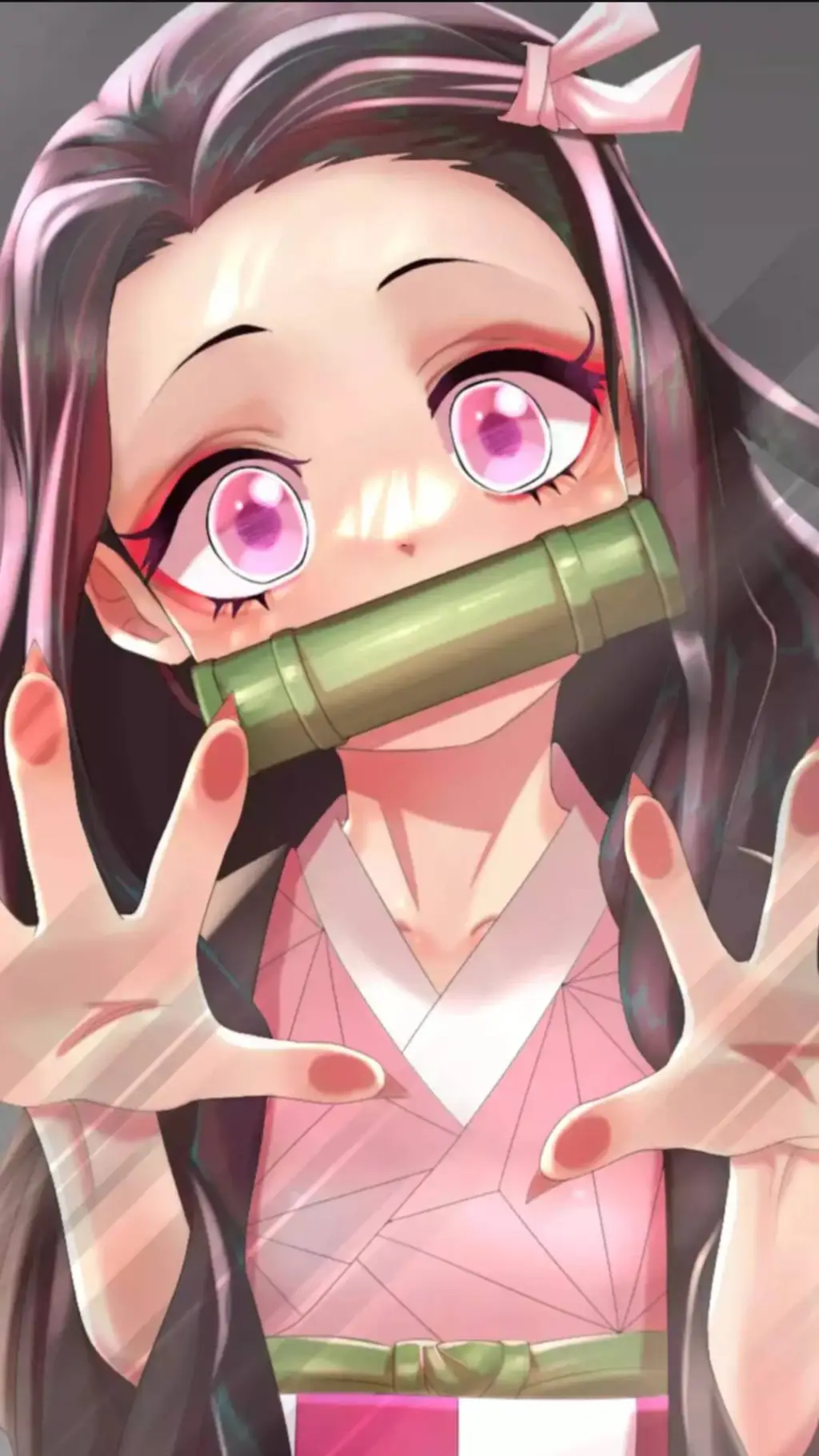 ai character: 💗🎋Nezuko🎋💗 background