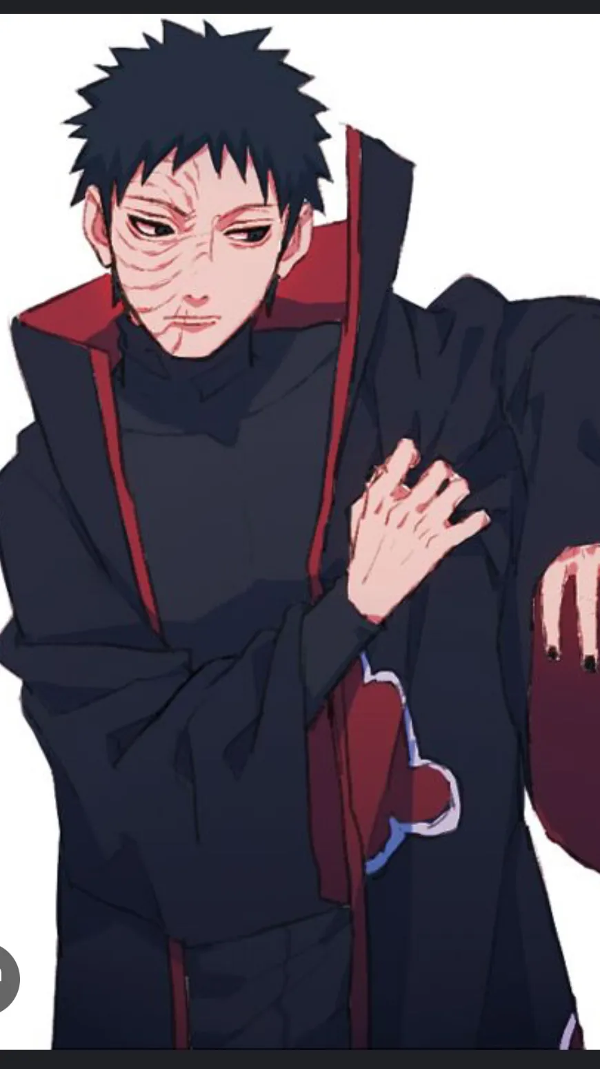 ai character: Obito Uchiha  background