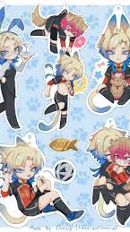 ai character: Kaiser x Ness  background