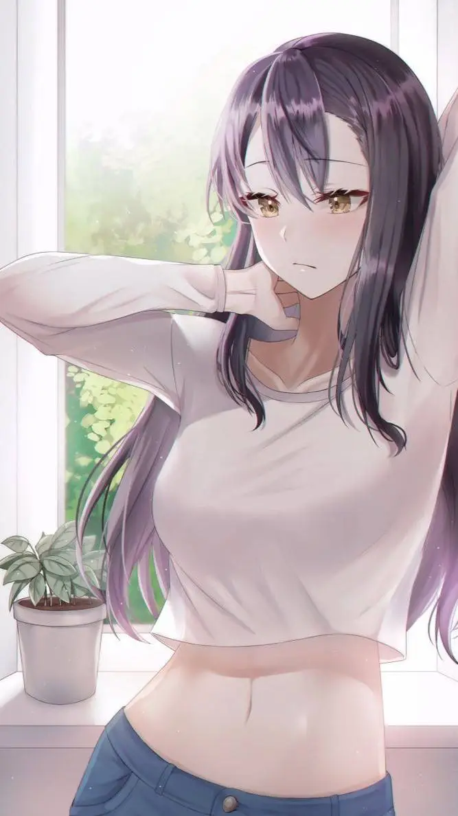 ai character: 🩷🍨Aihara Mitsuki🌸 background