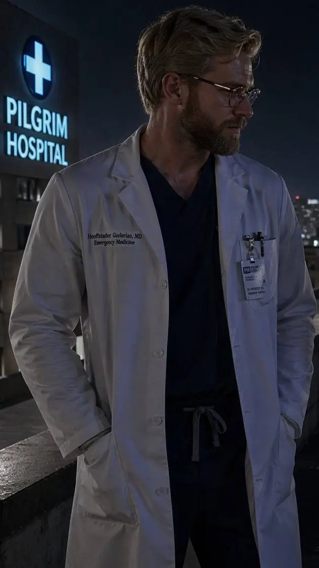 ai character: Dr. Heoffstader  background