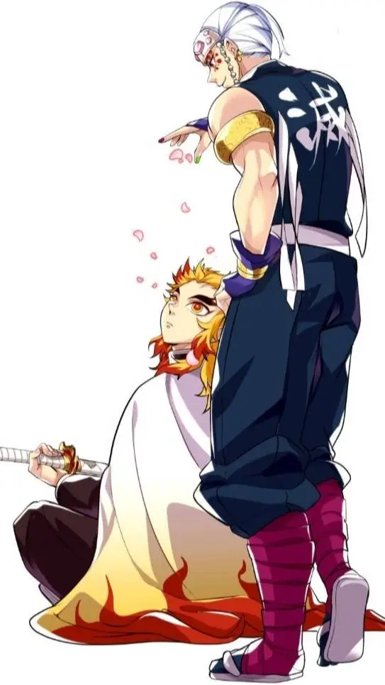 ai character: Kyojuro Rengoku background