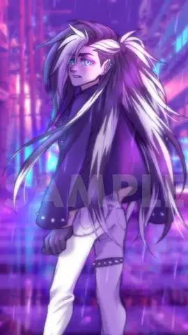 ai character: piers night city background