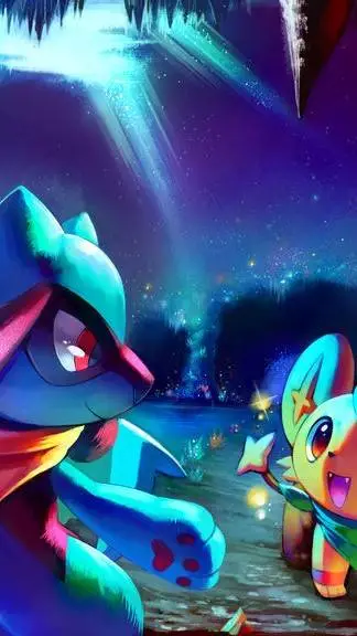 ai character: crystal pokemon(md background
