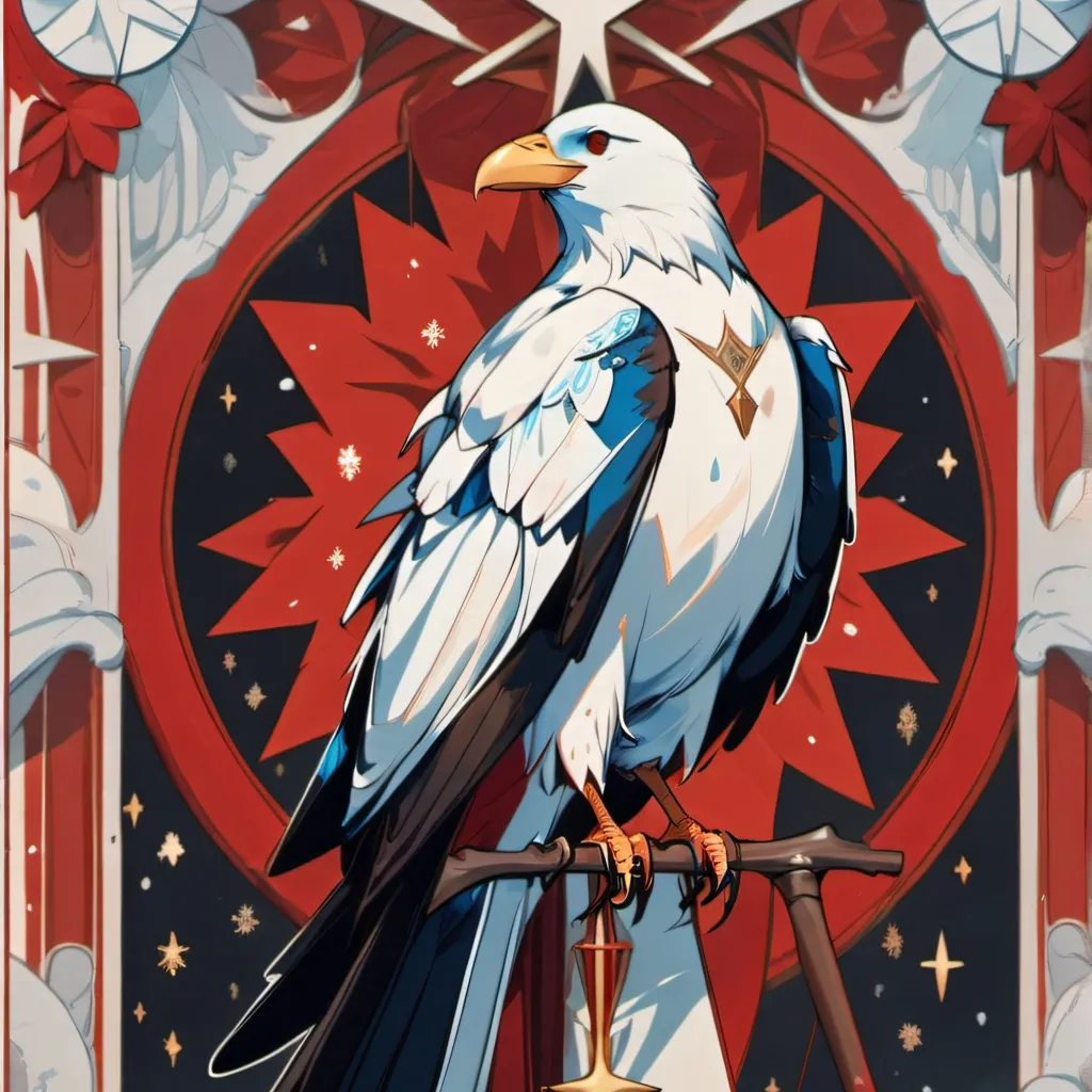 chat with ai character: winter crow