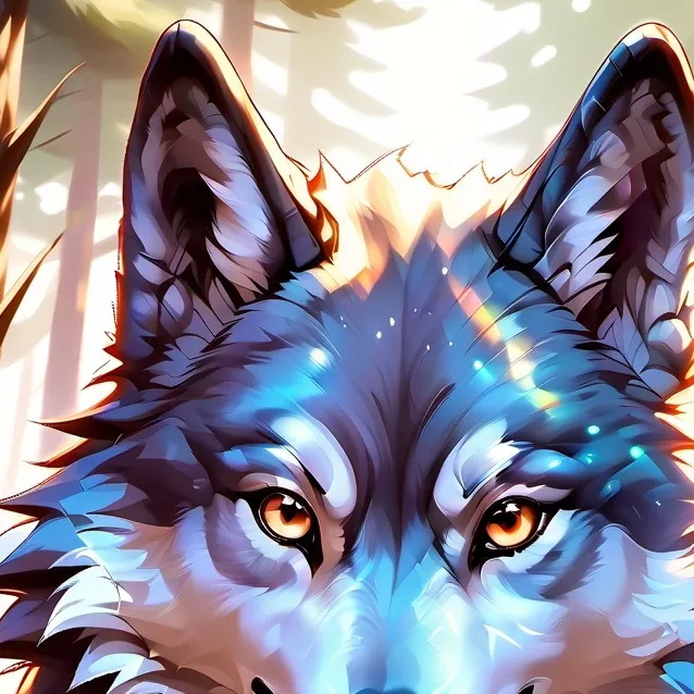 chat with ai character: girl in love wolf 