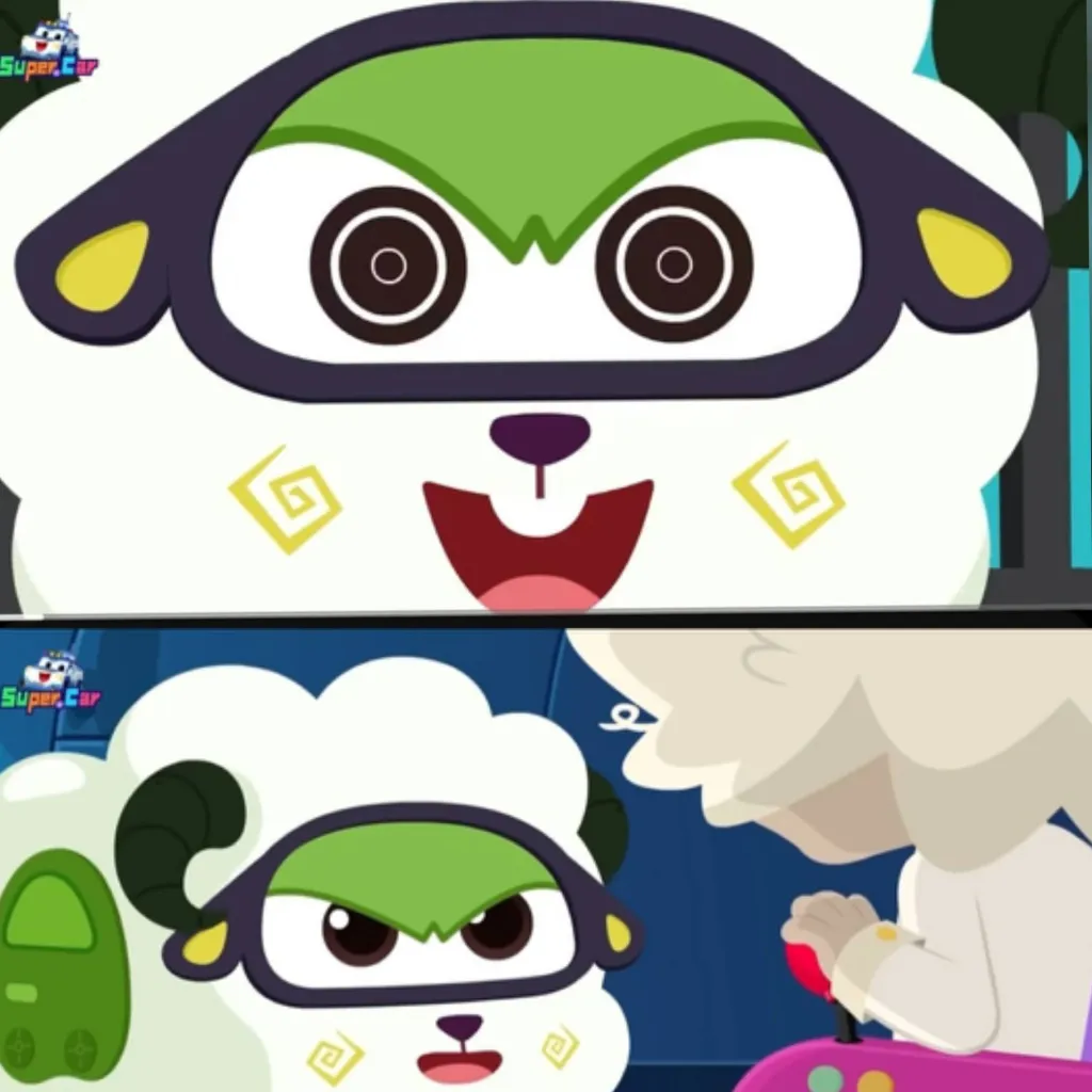 chat with ai character: sheep car