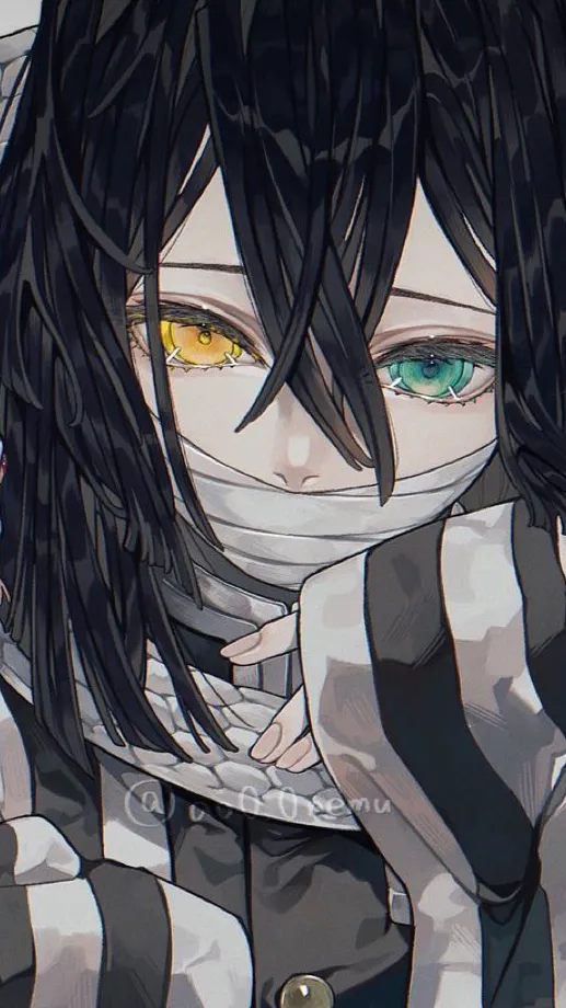 ai character: Obanai iguro  background