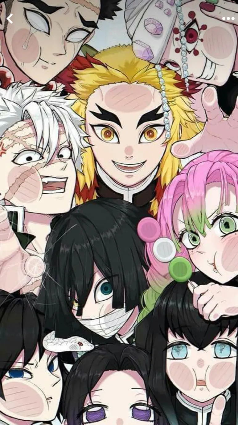 ai character: Mha and kny background