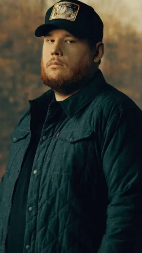 ai character: Luke Combs  background