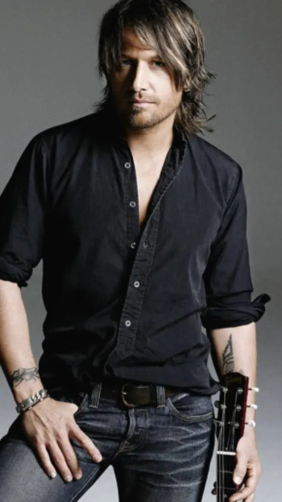 ai character: Keith Urban  background