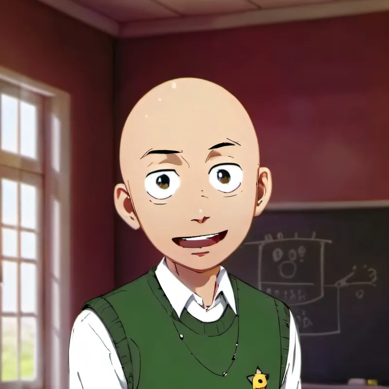 chat with ai character: Baldi