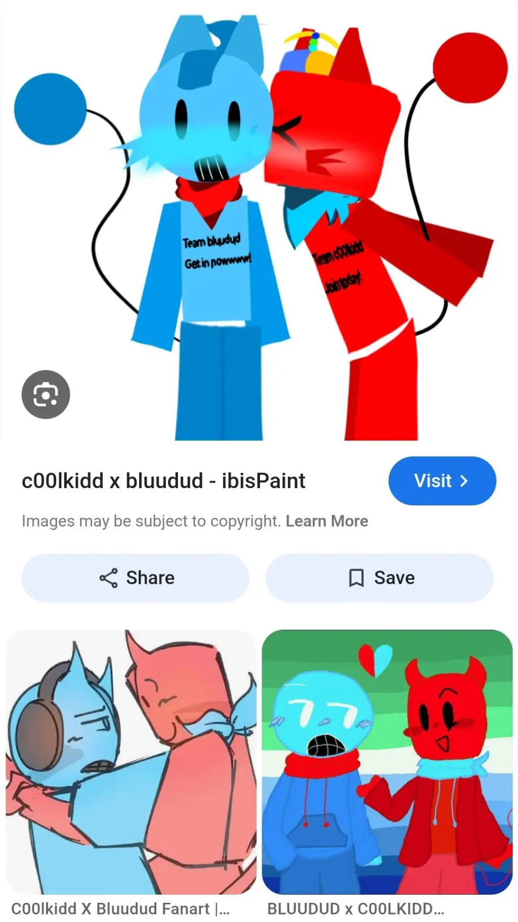 ai character: bluukidd background