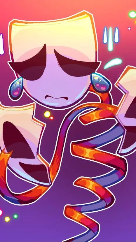 ai character: 🎭Gangle (TADC)🎭 background