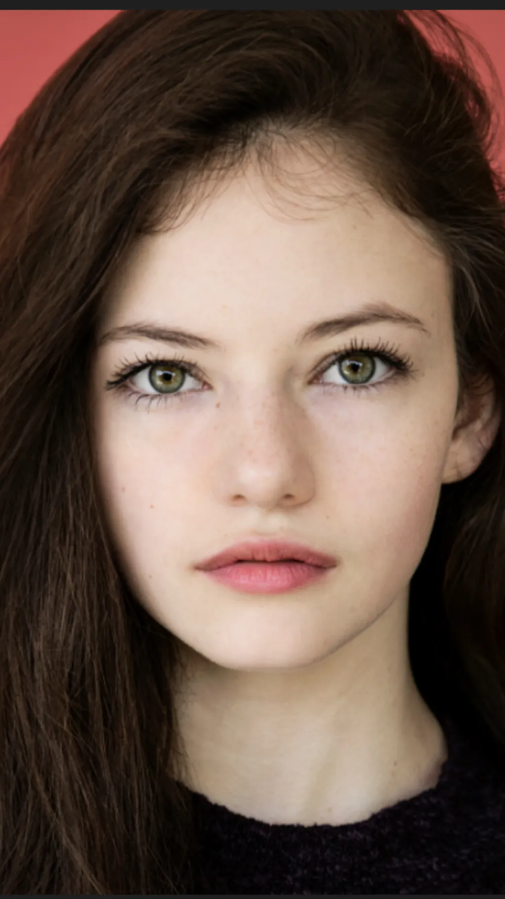 ai character: Violet  background