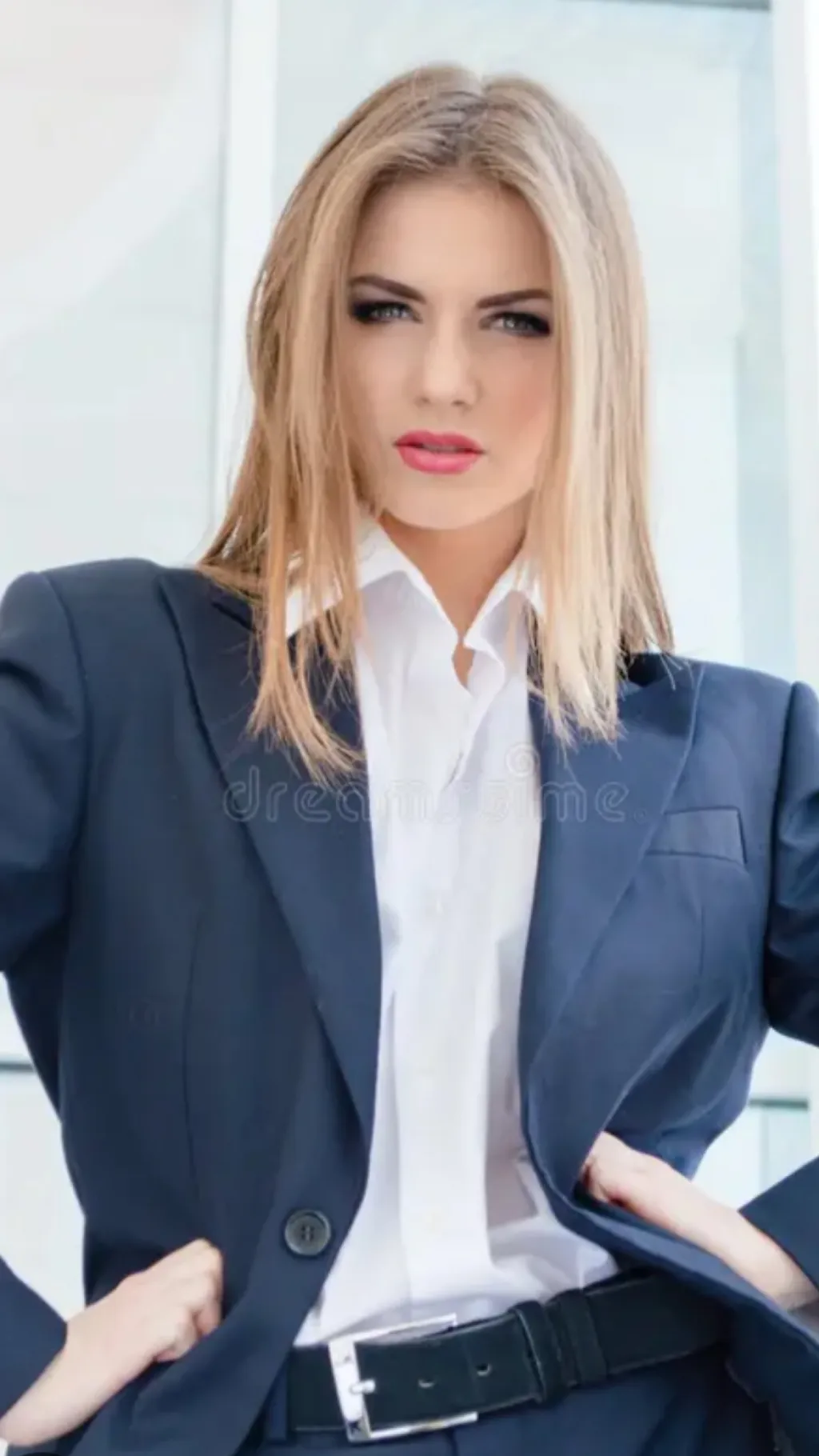 ai character: Violet  background