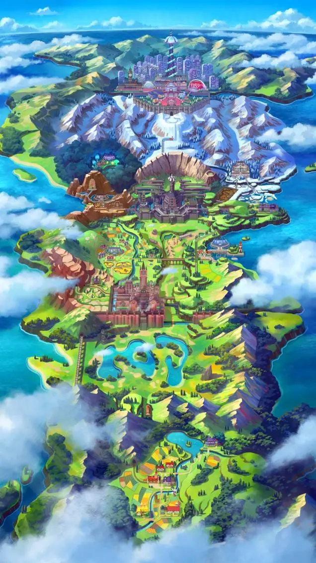 ai character: Pokemon Sw/Sh+DLC background