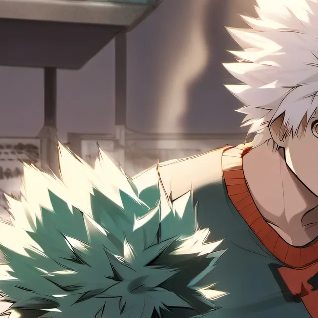 chat with ai character: Bakugo & Izuku