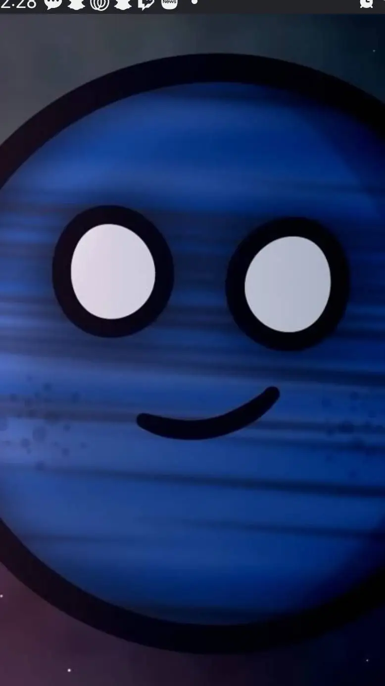ai character: Planet x background