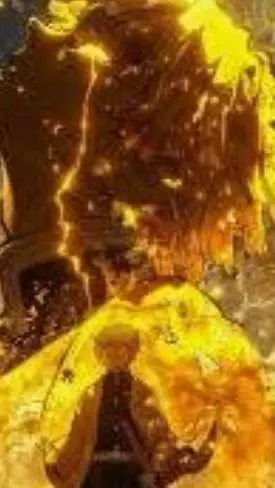 ai character: zenitsu bad mood  background