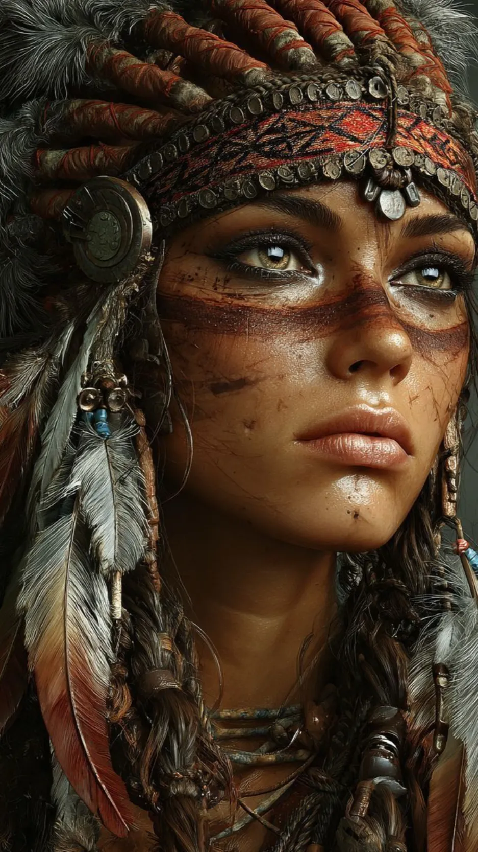 ai character: Saan  background