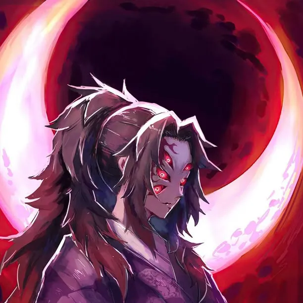 chat with ai character: Kokushibo 