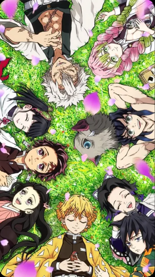 ai character: Demonslayer repeat background