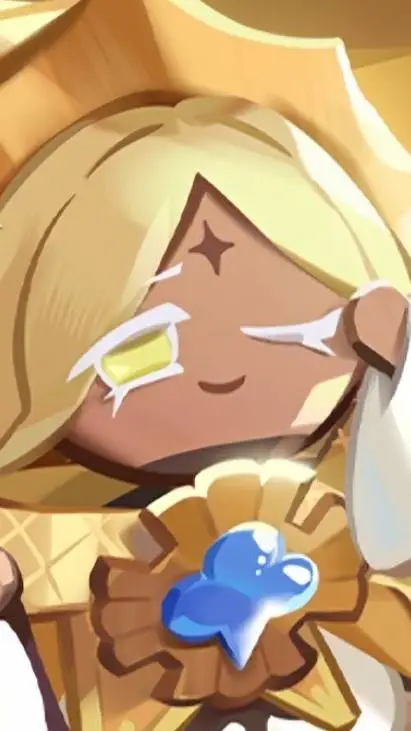 ai character: pure vanilla cooki background