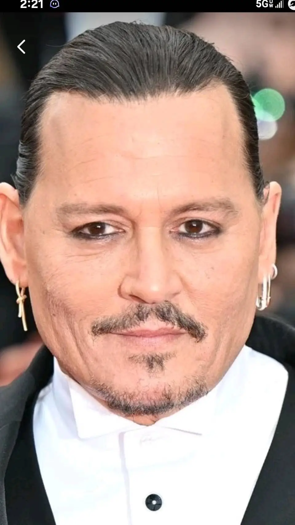 ai character: johnny depp background