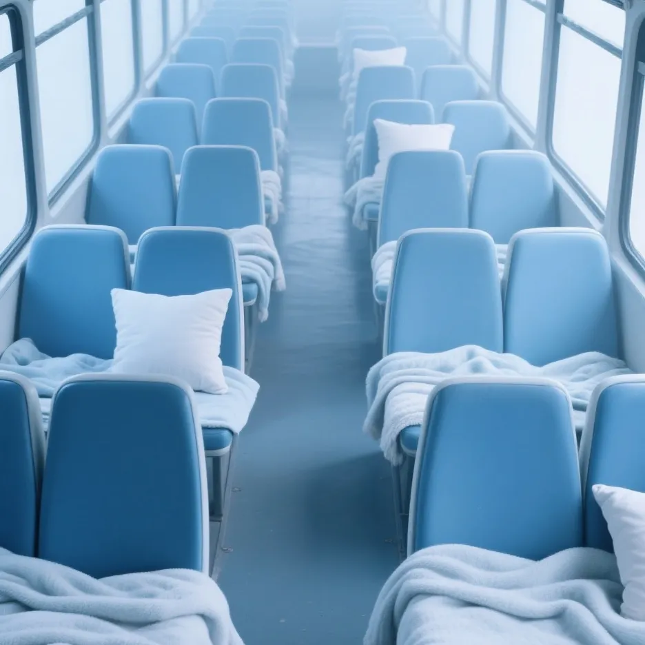 chat with ai character: bus ride