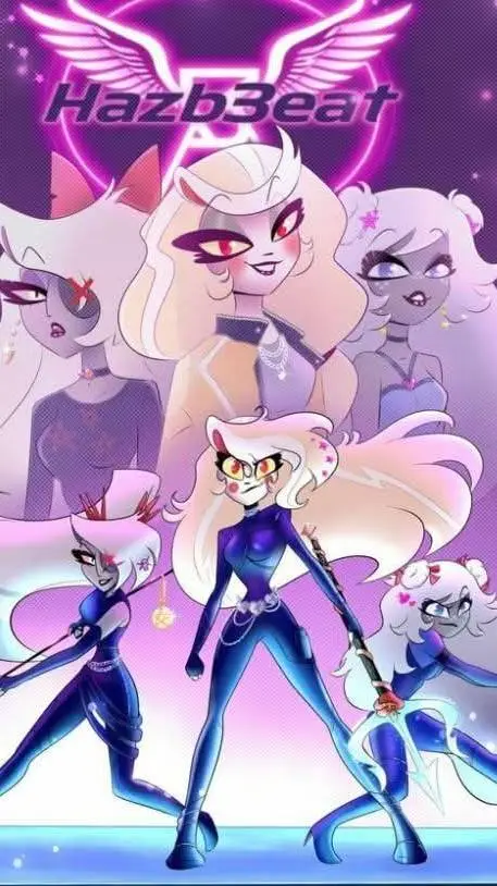 ai character: HH x KPDH background