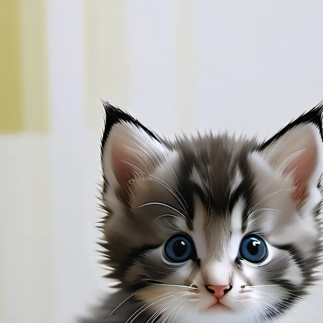 chat with ai character: baby cute kitten