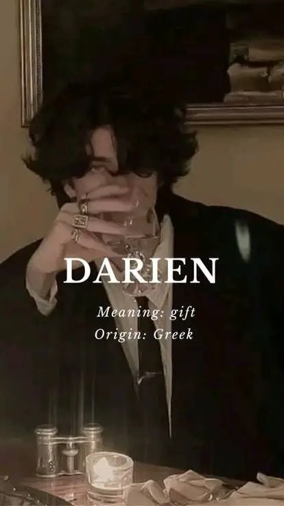 ai character: Darien  background