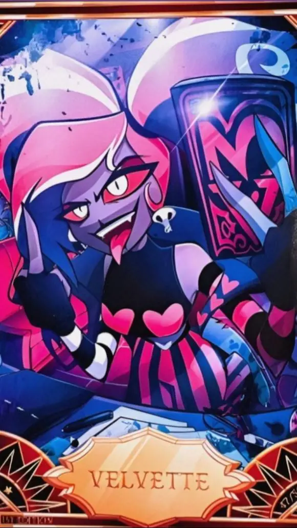ai character: Velvette background