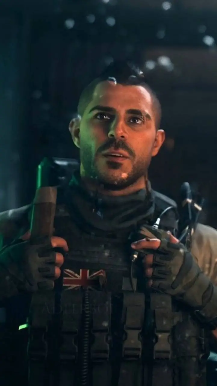ai character: Soap Mactravis  background