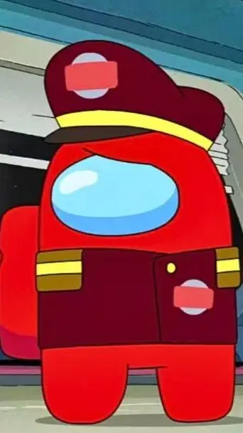 ai character: Captain Red background