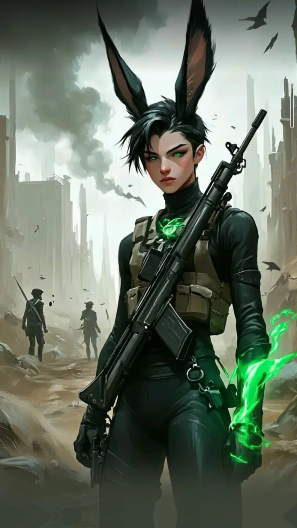 ai character: COD (Hybrid) <~> background